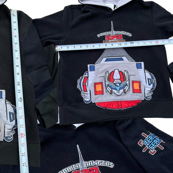 Disney Store Exclusive Power Rangers SPD Space Patrol Hoodie Kids Sz M - Picture 3 of 4
